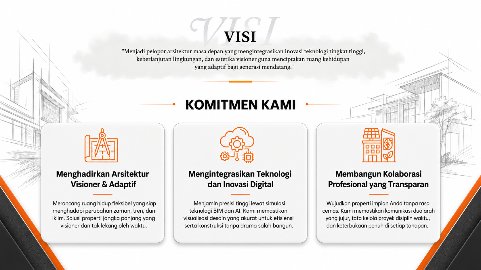 DESAIN ARSITEK TERPERCAYA DAN